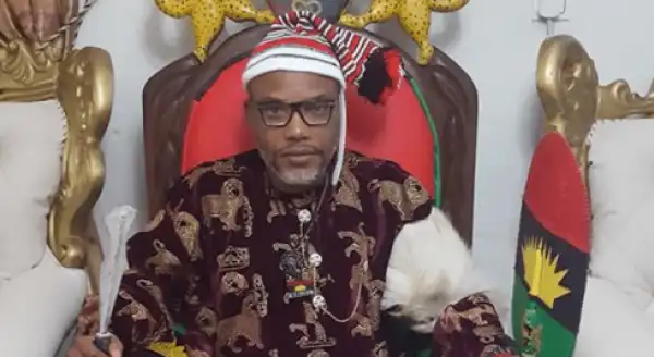Too Much Over sabi..!! Nnamdi Kanu Sacked As IPOB Leader & Director Of Radio Biafra